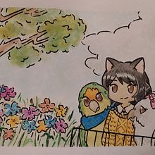 Mi Proyecto Final: Ilustración en acuarela con influencia japonesa. Traditional illustration, and Watercolor Painting project by killjoysammy.v - 12.02.2020