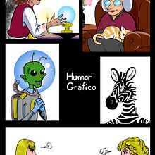 Humor Gráfico. Un proyecto de Cómic, Creatividad, Diseño de personajes e Ilustración digital de Isabel Martín - 10.07.2017