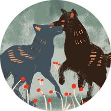 My project in Flat Illustration with Photoshop course. Een project van  Artistieke tekening, Digitale tekening y  Digitaal schilderij van cheresha19 - 03.12.2020