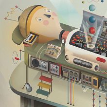 Bienal de Ilustración Latinoamericana. Un projet de Illustration numérique de Cristian Turdera - 03.12.2020