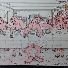 My project in The Art of Sketching: Transform Your Doodles into Art course. Een project van  Illustratie met inkt van Leena - 04.12.2020