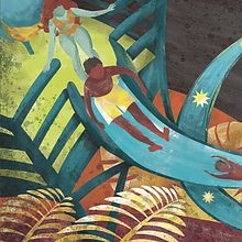 Retorno a la vida. Traditional illustration, and Narrative project by Jaqueline Bautista Bravo - 04.30.2020