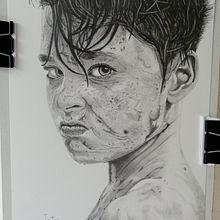 Mi Proyecto del curso: Retrato realista con lápiz de grafito. Pencil Drawing project by javiermellizo29 - 12.04.2020