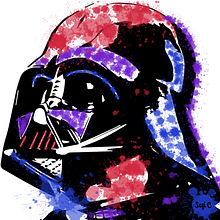 Darth Vader. Un projet de Animation 2D, Créativité , et Dessin numérique de sofi_kornejon - 04.12.2020