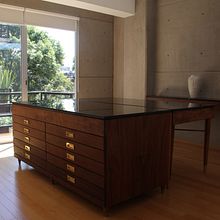 Mesa de trabajo. Un progetto di Falegnameria , Interior design e Design e creazione di mobili di Estudio Caribe - 05.01.2015