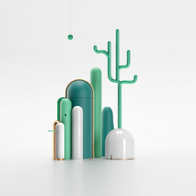 Paisaje Cerámica. Un proyecto de 3D, Cerámica, Ilustración tradicional y Modelado 3D de Francisco Cortés - 22.11.2019