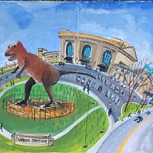 My project in Pictorial Sketchbook with Gouache course. Pintura guache projeto de Peggy Ms - 22.12.2020