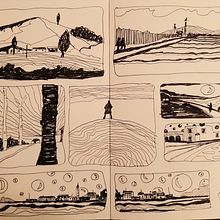 My project in Inking Techniques for Comics and Illustration course. Un proyecto de Ilustración con tinta de Lorenzo Lolli - 05.12.2020