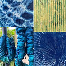 Painting, dyeing, cyanotype. Painting, and Printing project by jeanean_slamen - 12.05.2020