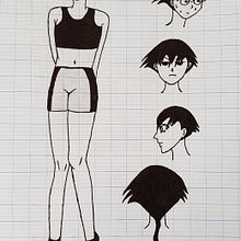 Mi Proyecto del curso: Creación de personajes manga. Manga project by María del Carmen Torres Rico - 01.02.2021