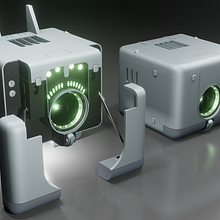 Mi Proyecto del curso: Introducción al modelado hard surface. Un progetto di 3D, Animazione, Animazione 3D, Progettazione 3D e Modellazione 3D di Nicolás Herrera - 05.12.2020