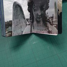 A handful of Angels - Handmade Binding without Stitches course. Bookbinding project by Doone Clifton - 12.06.2020