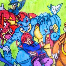 Team Silver  Ein Projekt aus dem Bereich Bleistiftzeichnung von Thaciana Tavares - 06.12.2020