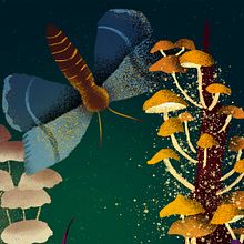 My project in Flat Illustration with Photoshop course. Un proyecto de Ilustración tradicional de Andrea Wagner - 06.12.2020