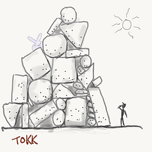 Totem drawing . Un progetto di Disegno di Simon - 06.12.2020