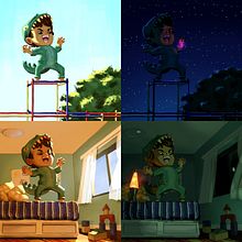 Meu projeto do curso: Princípios de iluminação para pintura digital. Projekt z dziedziny Ilustracja c i frowa użytkownika sayuripaula - 06.12.2020