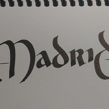 Mi Proyecto del curso: Caligrafía uncial para principiantes. Un progetto di Calligrafia di psiana_p_m - 06.12.2020