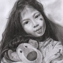 Mi Proyecto del curso: Retrato realista con lápiz de grafito. Un proyecto de Dibujo a lápiz y Dibujo de Retrato de Giovana Jacobo Ortiz - 07.12.2020