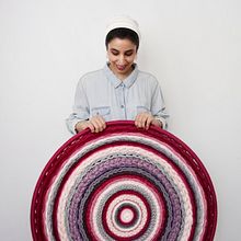 Circular Weave. Fiber Arts project by Reem Alawdah - 05.13.2018