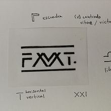 Creación de un monograma FVMT. Logo Design project by Jales Tavares Vieira - 12.07.2020