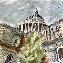 Final Project Drawings. Watercolor Painting project by Orville Sentman - 12.07.2020