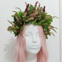 Meu projeto do curso: Coroa de flores silvestres  Ein Projekt aus dem Bereich H, werk und Erweiterungsentwicklung von soniacoelho - 07.12.2020