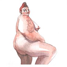 Venus Ein Projekt aus dem Bereich Aquarellmalerei von Caroline Passos - 08.12.2020