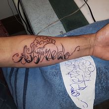 Alfredo name  Ein Projekt aus dem Bereich Zeichnung von Lezliee Ann - 08.12.2020