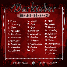 Darktoberworld. Un projet de Dessin numérique, Design graphique, Illustration traditionnelle et Illustration numérique de Leonel Bast Sherman - 01.10.2020