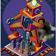 Mi Proyecto del curso: Ilustración vectorial isométrica desde cero. Traditional illustration project by F Antoni Trilles Senent - 12.09.2020