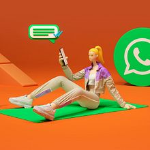 "Whatsapp" e "Hipotecas" de Humanismo Digital. 3D, Digital Drawing, Fashion Design, Character Design, and 3D Character Design project by Jaime Alvarez Sobreviela - 12.08.2020