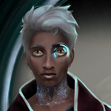 Mi Proyecto del curso: Retratos digitales de fantasía con Photoshop . % Angels Ruiz @anxels_ tarafından hazırlanan Sanatsal Çizim, Dijital İllüstras, Ve on projesi - 12.08.2020