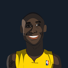 Kobe Bryant. Digital Drawing project by Francisco Bonett - 12.08.2020