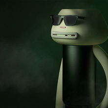Introducción exprés al 3D - Un macarra en la sala. 3D, 3D Design, Character Design, Photograph, Post-production, Photo Retouching, 3D Modeling, and 3D Character Design project by Irati Otxoa - 12.08.2020
