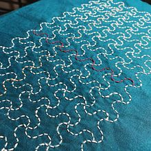 Sashiko practice. Un proyecto de Bordado de Andie Chu - 07.12.2020