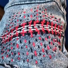 Mi Proyecto del curso: Bordado: reparación de prendas. Un progetto di Ricamo, Cucito, DIY, Upc, cling e Textile Design di Eugenia Andrea Sepúlveda Díaz - 08.12.2020