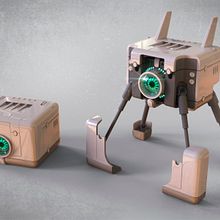 Mi Proyecto del curso: Introducción al modelado hard surface. 3D Modeling project by Frank Lazo - 12.09.2020