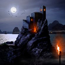 Mi Proyecto del curso: Matte painting cinematográfico. 3D, Photographic Lighting, Digital Illustration, L, and scape Architecture project by Daniel Cifani Conforti - 12.09.2020