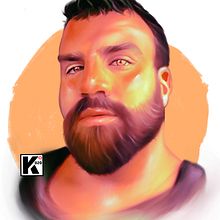 Retratos digitales. Artistic Drawing, Portrait Drawing, and Digital Drawing project by Diego vera aguilar - 12.09.2020