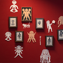 Wild Women Paper Cuts. Fine Arts, Traditional illustration, and Paper Craft project by Karishma Chugani - 12.09.2020