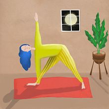 Moon sequence Ein Projekt aus dem Bereich Traditionelle Illustration von Nina Ge - 09.12.2020