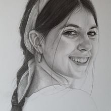 Meu projeto do curso: Retrato realista com lápis grafite. Projekt z dziedziny  R, sunek art, st, czn, R, sunek ołówkiem, Portret, R, sunek realist i czn użytkownika Adelaide Aquarelas - 16.12.2020