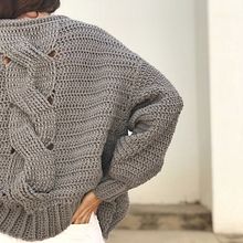 Maxi Cardigan SP. Un progetto di Fashion design e Fiber Art di Estefa González - 02.12.2018