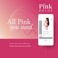 Diseño de App - Pink Polop. Un progetto di Direzione artistica e Progettazione di applicazioni di Nerea Díaz - 10.12.2020