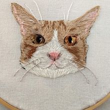 Meu projeto do curso: Needle painting para principiantes. Embroider project by Cinthya Necer - 12.10.2020