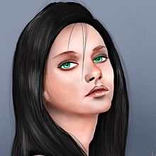 RETRATO PIN UP Mi Proyecto del curso: Técnicas digitales de retrato ilustrado. Realistic Drawing, Digital Design, Traditional illustration, and Digital Illustration project by Darwin Martínez - 03.18.2021