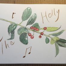 My project in Botanical Watercolor Sketchbook course. Watercolor Painting project by Cindy Faulkner - 12.14.2020