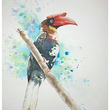 My project in Artistic Watercolor Techniques for Illustrating Birds course . 3D Animation project by Ternel Telesforo - 12.11.2020