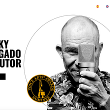 Ricky Delgado VoiceOver. Un progetto di Web development e Web design di Fernando Marín Sánchez - 11.12.2020