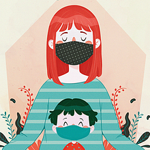 Calm . Desain Karakter, Ilustrasi Editorial, Ilustrasi Digital & Ilustrasi Anak-Anak proyek oleh Diana Vicedo - 03.24.2020